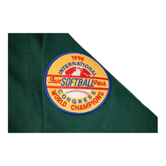 NWT Vintage Discus Athletic  Sweatshirt Green‎ Embroidery ISC USA Size XL - Picture 6 of 6